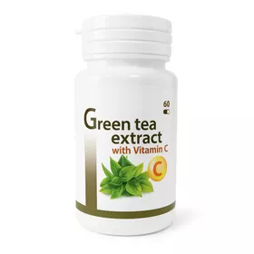 Green Tea Extract - Ekstrakt z zielonej herbaty z witaminą C - Suplement diety